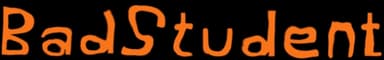 BadStudent text logo